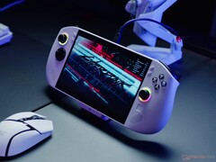 Lenovo Legion Go S handdator som kör Cyberpunk 2077 (Bildkälla: Notebookcheck)