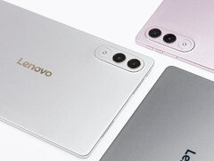 Xiaoxin AI Tablet Pro GT har en relativt tunn design som kompenseras av två bakåtriktade kameror. (Bildkälla: Lenovo)