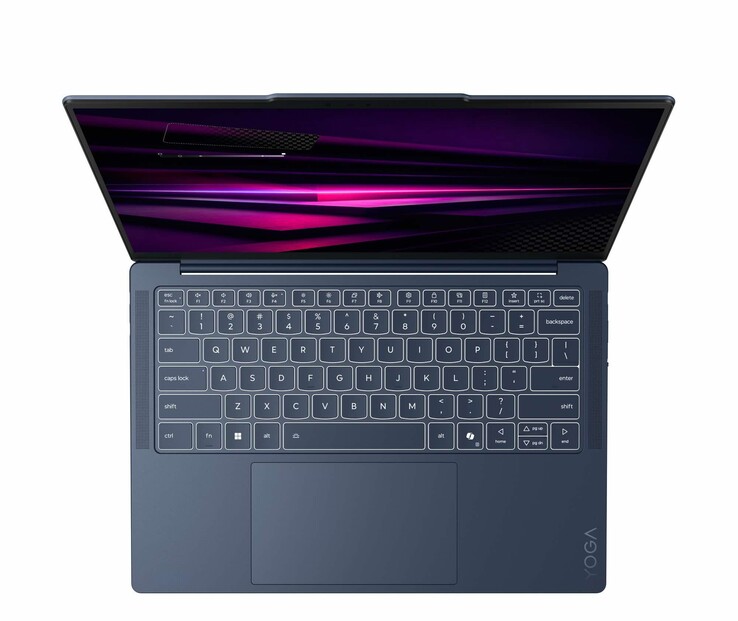 Lenovo Yoga Slim 7x har en 14-tums OLED-skärm. (Bildkälla: Lenovo)