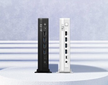 MSI PRO DP10 minidator har ett snyggt hölje. (Bildkälla: MSI)