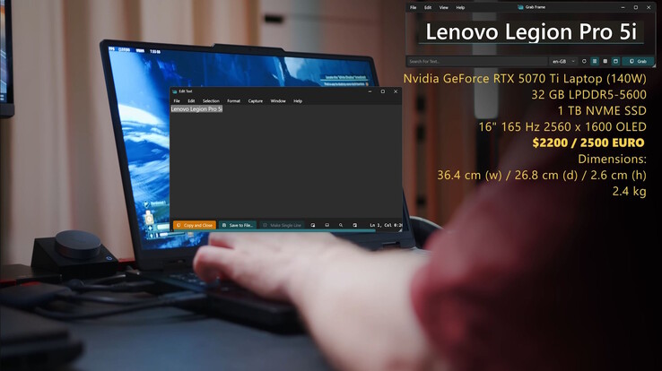 Extrahera text från en video? Inte ett problem längre (bildkälla: skärmdump Notebookcheck på YouTube)