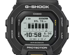 Casios klockor G-Shock GBD-200-1A1 (bilden) och GBD-200-7 finns nu tillgängliga i Europa. (Bildkälla: Casio)