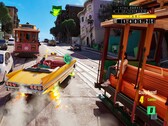 Reklambild för Crazy Taxi: World Tour.