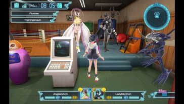 På bilden: En skärmdump från ett spel från Digimon World: Next Order.