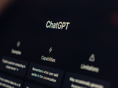 ChatGPT:s startskärm