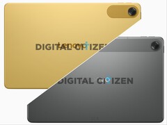 Den påstådda Lenovo Idea Tab Malibu Plus/Pro i citrongult (ovan) och Idea Tab Malibu i grafitgrått (nedan).