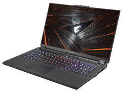 Aorus 17 XE4-73DE514SH, tillhandahållen av Gigabyte Tyskland.