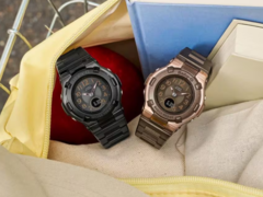 Casios nya klockor BGA-1100DC-1A (vänster) och BGA-1100DC-5A (höger) har lanserats i Japan. (Bildkälla: Casio)