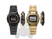Från vänster till höger: Casio G-Shock GMW-BZ5000GD-1 och GMW-BZ5000GD-9. (Bildkälla: @geesgshock på Instagram)