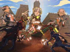 Dice Gambit är ett stiliserat strategi-rollspel blandat med en gnutta humor. På bilden - en av omslagsbilderna för spelet. (Bildkälla: GameTrailers på YouTube/Dice Gambit) 