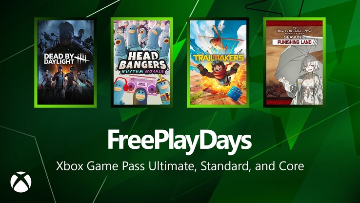 Listan över spel som är tillgängliga för FreePlayDays. (Bildkälla: Xbox Wire)