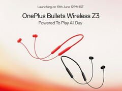 OnePlus Bullets Wireless Z3 (bilden) kommer att lanseras som en efterträdare till 2022 års OnePlus Bullets Wireless Z2. (Bildkälla: OnePlus)