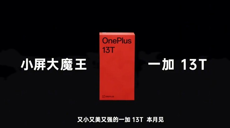 Liten skärm, stor djävul. OnePlus 13T. (Bildkälla: OnePlus)
