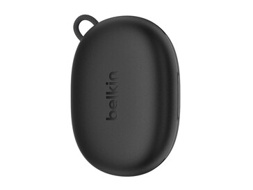 Fodralet har en ögla för nyckelband för att fästa nyckelringar, karbinhake med mera. (Bildkälla: Belkin)