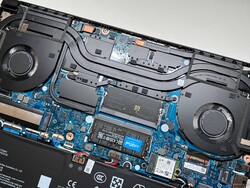 Gigabyte Aero X16: Kylningsenhet