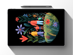 En landskapsorienterad webbkamera gömmer sig i en av Lenovos senaste teaserbilder av Xiaoxin AI Tablet Pro GT. (Bildkälla: Lenovo)