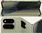 Påstådda officiella renderbilder av Pixel 11 Pro Fold.