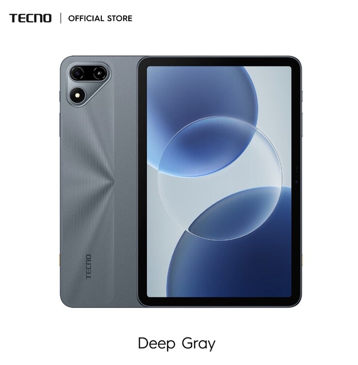 Tecno Megapad SE 2 i färgen Deep Gray.