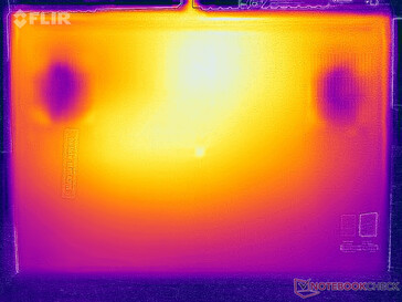 Yttemperaturer för stresstest (botten)