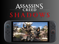 Assassin&#039;s Creed Shadows spelas på Switch 2 (Bildkälla: Ubisoft, Nintendo of America med ändringar)