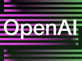 OpenAI:s logotyp på en abstrakt och gradientfärgad bakgrund i flera färger. (Bildkälla: OpenAI)