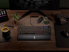 Vanguard 96 Pro Hall-effekt tangentbord för gaming. (Bildkälla: Corsair)