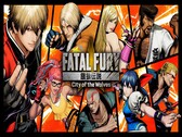 Officiellt reklammaterial för Fatal Fury: City of the Wolves.