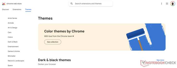 Google Chromes temasida (Bildkälla: Antony Muchiri)