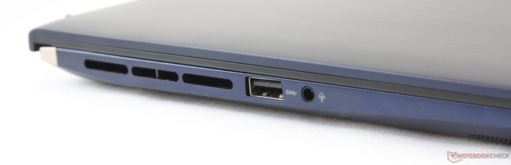Vänster: USB 3.1 Typ A Gen. 1