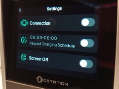 Fåtaliga alternativ. (Bildkälla: Notebookcheck)