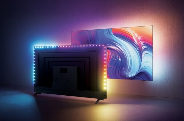 Philips Ambilight TV har integrerade LED-ljusremsor. (Bildkälla: Philips)