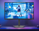 25M4P5200T har en 24,5-tums IPS-skärm. På bilden: redigerad reklambild som visar gamingmonitorns framsida.
