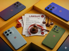 Än så länge finns inga offentliga domstolshandlingar eller officiella uttalanden från Motorola (eller något annat telefonmärke).