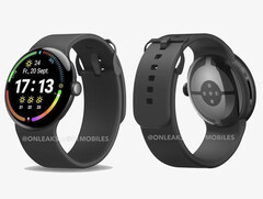 Endast CAD-baserade renderingar som visar Pixel Watch 4 har dykt upp hittills. (Bildkälla: Android Headlines &amp;amp; OnLeaks)