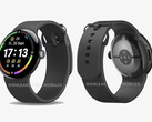 Endast CAD-baserade renderingar som visar Pixel Watch 4 har dykt upp hittills. (Bildkälla: Android Headlines &amp; OnLeaks)