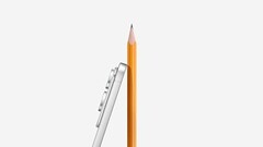 S25 Edge (med blyertspenna för skalan). (Bildkälla: Samsung)