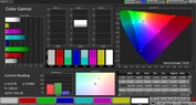 CalMAN-färgrymd AdobeRGB - inre visning