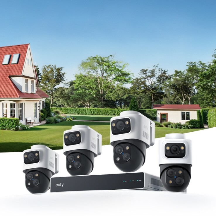 Kit för eufy S4 Max NVR säkerhetssystem. (Bildkälla: eufy)