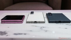 Samsung har presenterat tre nya vikbara smartphones