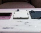 Samsung har presenterat tre nya vikbara smartphones