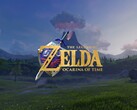 Banner för remaken av Zelda: Ocarina of Time visas