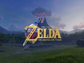 Banner för remaken av Zelda: Ocarina of Time visas