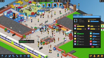 En bild som visar ett gränssnitt i Overcrowd: A Commute 'Em Up. (Bildkälla: Steam)