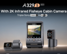 VIOFO A329S 3CH bilkamera kan ta bilder upp till 4K / 60 fps (Bildkälla: VIOFO)