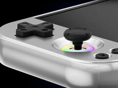 RG477M har joysticks med hall-effekt och ett CNC-tillverkat aluminiumhölje. (Bildkälla: Anbernic)