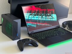 XMG Neo 16 E25. (Bildkälla: Notebookcheck)