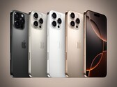 Apple iPhone 16 Pro finns i fyra färger. 