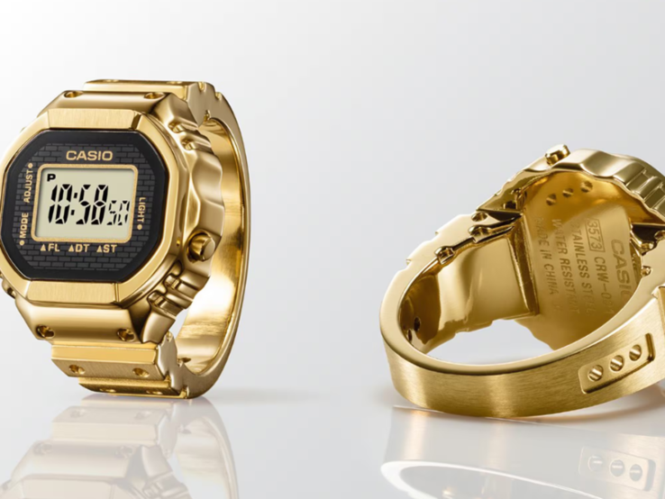 Den digitala ringklockan Casio CRW-001G-9. (Bildkälla: Casio)