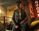 Lucia från GTA 6 avbildad bredvid en motorcykel