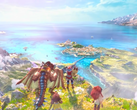 Skärmdump från trailern till Monster Hunter Stories